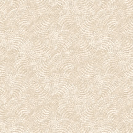 PURELY NEUTRAL Circular Abstract ivory