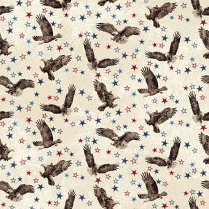 STARS AND STRIPES 13 Eagles beige multi