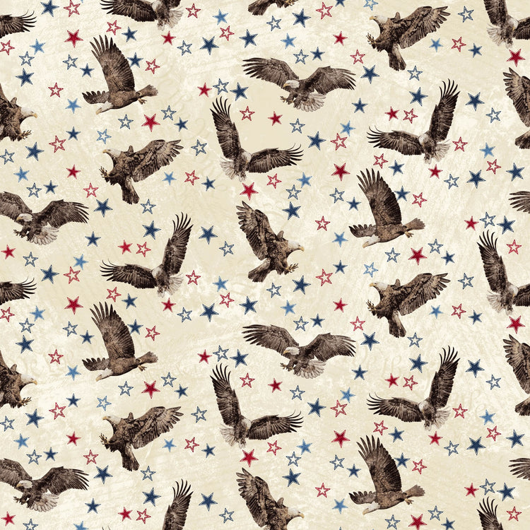 STARS AND STRIPES 13 Eagles beige multi