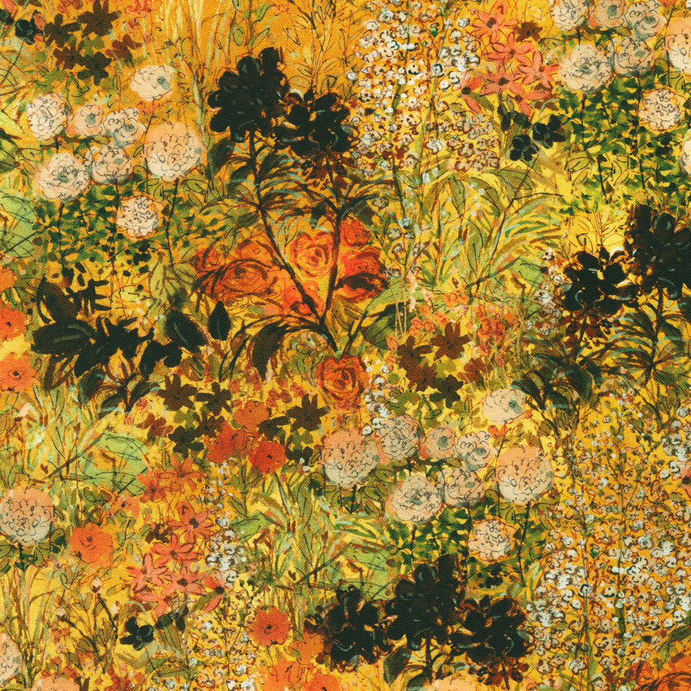 SUNLIT GARDEN 23118-135 mustard