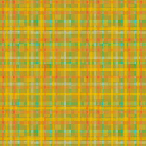 FUR-EVER FRIENDS Playful Plaid yellow