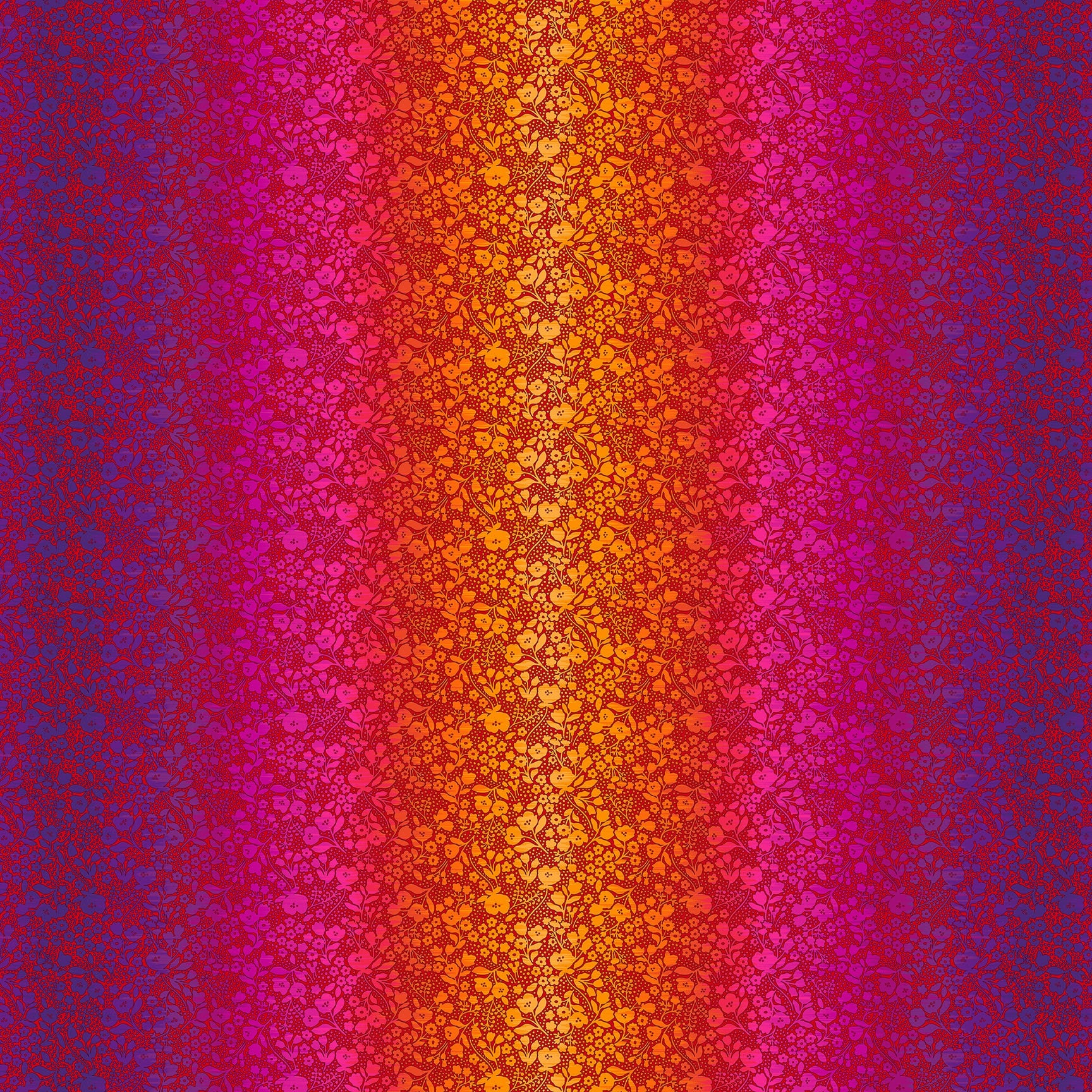 SHADE GARDEN 83 Fire Dragon Red - one yards