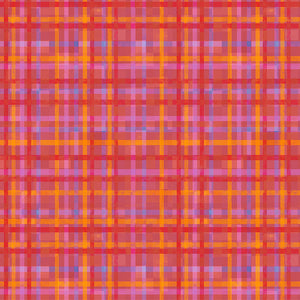 FUR-EVER FRIENDS Playful Plaid red