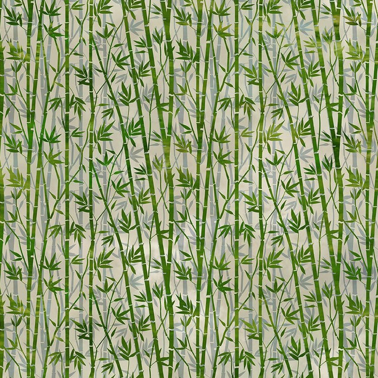 ORIENTAL GARDENS Bamboo green