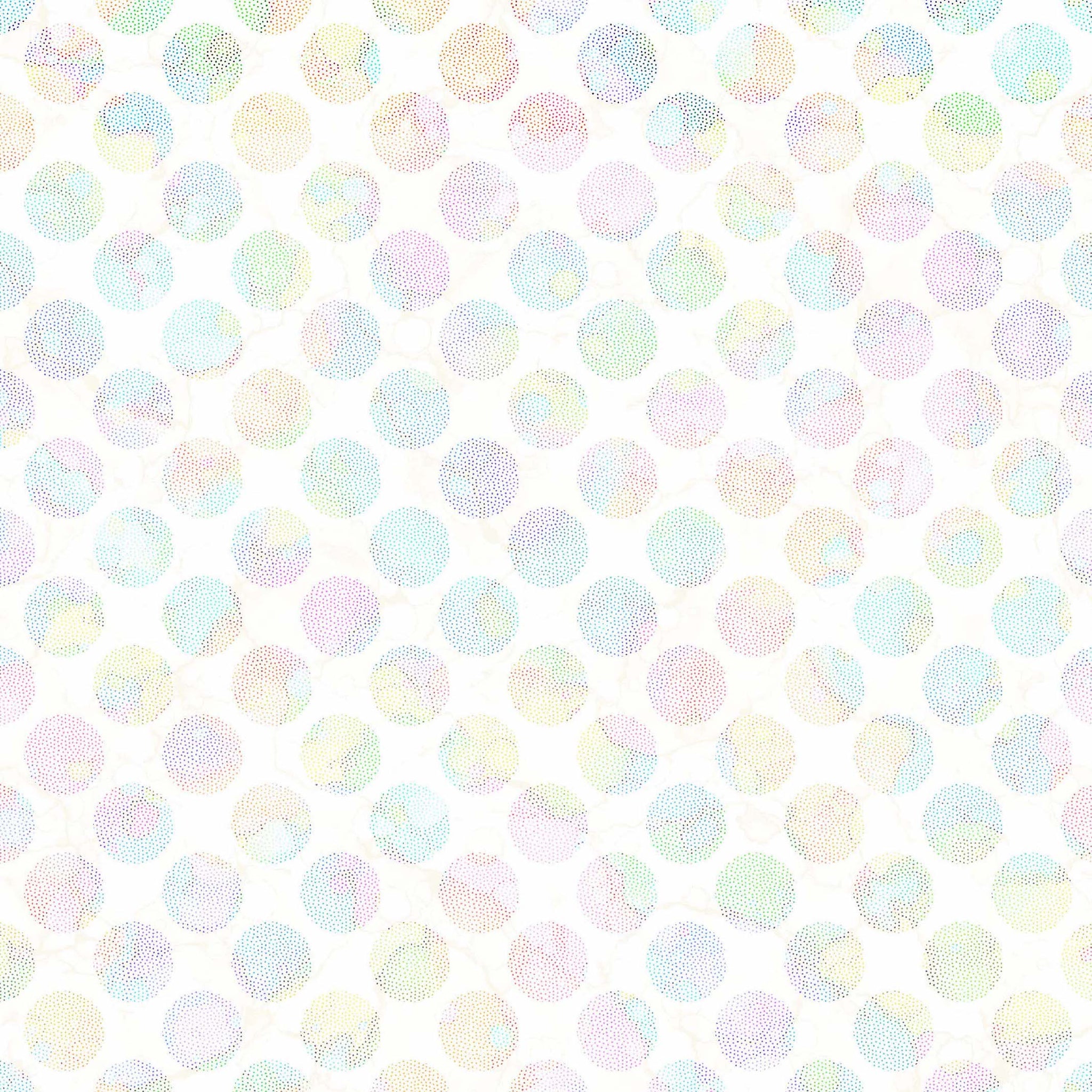 DRAGONFLY DANCE Dots white multi