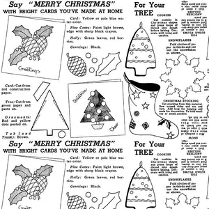 CLASSIC CHRISTMAS Handmade white