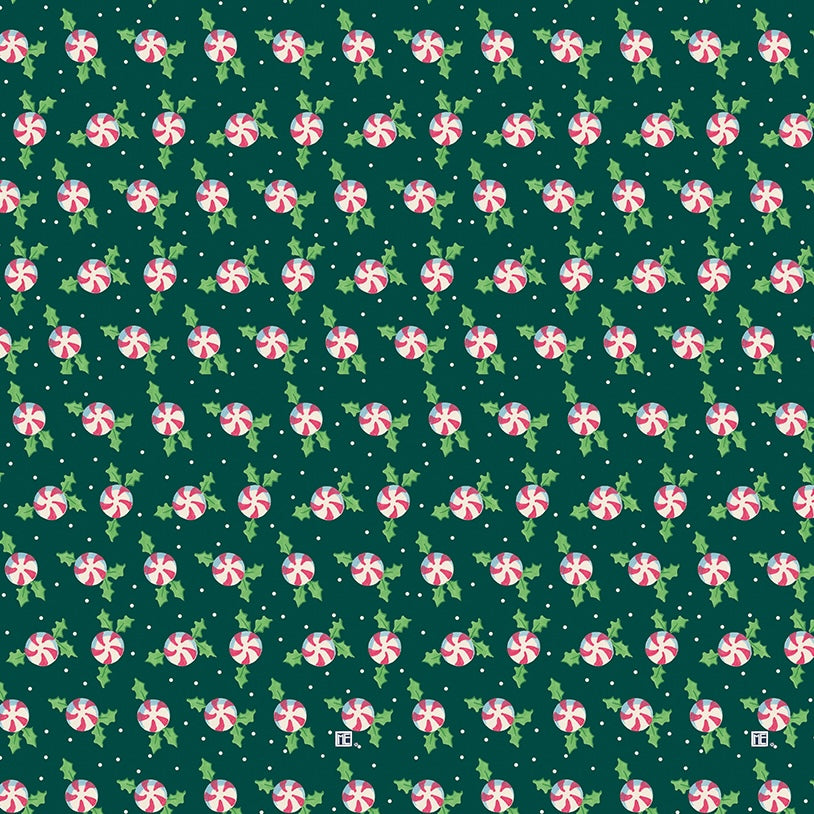 SO MUCH JOY! Holly Peppermints green