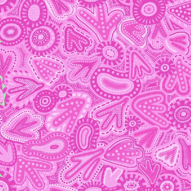 BAIAME'S SPIRIT Bird Tracks pink