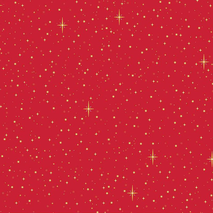 CHRISTMAS WISHES Starry Sky red