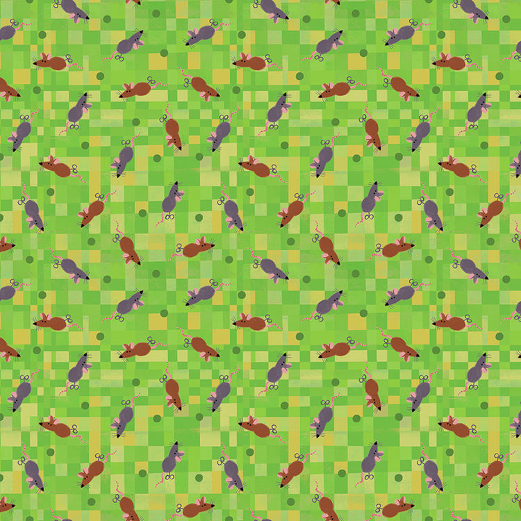 FUR-EVER FRIENDS Mouse Play green