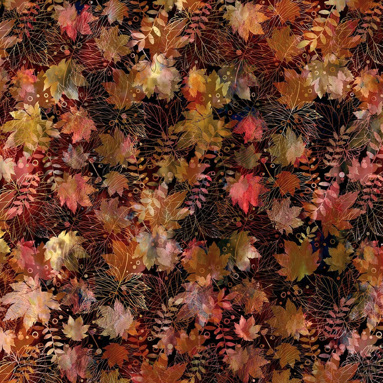 FALLING LEAVES Collage multi