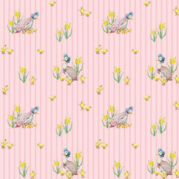 PETER RABBIT & FRIENDS Duck Stripe pink