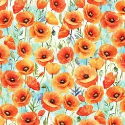 FLOWER SHOPPE W5477-224 poppy