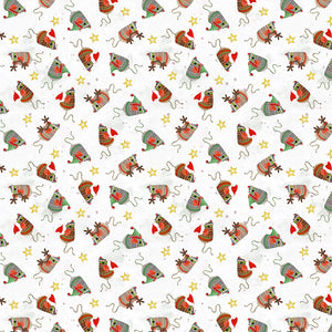 MEOWY CHRISTMAS Jolly Mice white