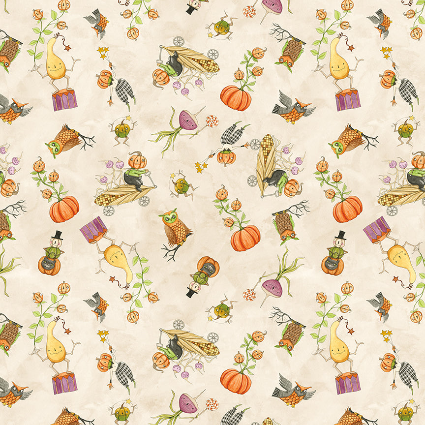 GHOUL FRIENDS Gourds Toss cream
