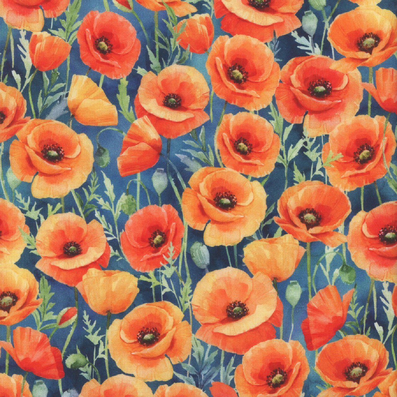 FLOWER SHOPPE W5477-19 navy