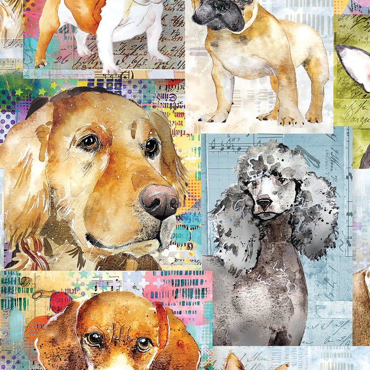 BEST FRIENDS Collage multi color