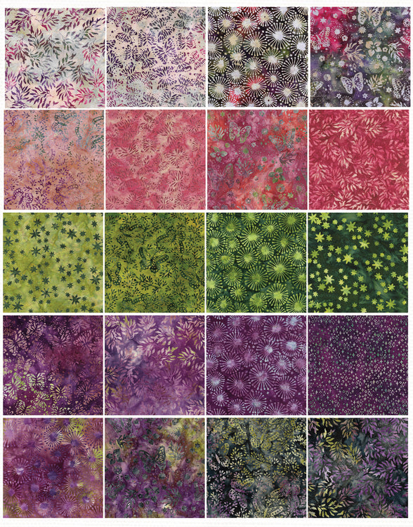 BUTTERFLY HAVEN - 10" squares