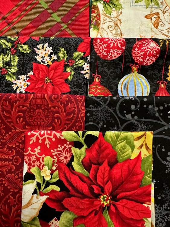 CHRISTMAS LEGEND 7 fat quarters