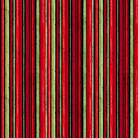 POPPY SEED STRIPE CX-11777 RUBY - 10" remnant
