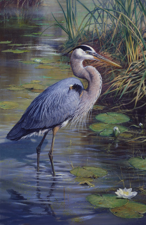 THE GREAT BLUE 28"x43"