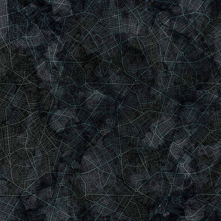 CITY HARBOR Road Map dark blue