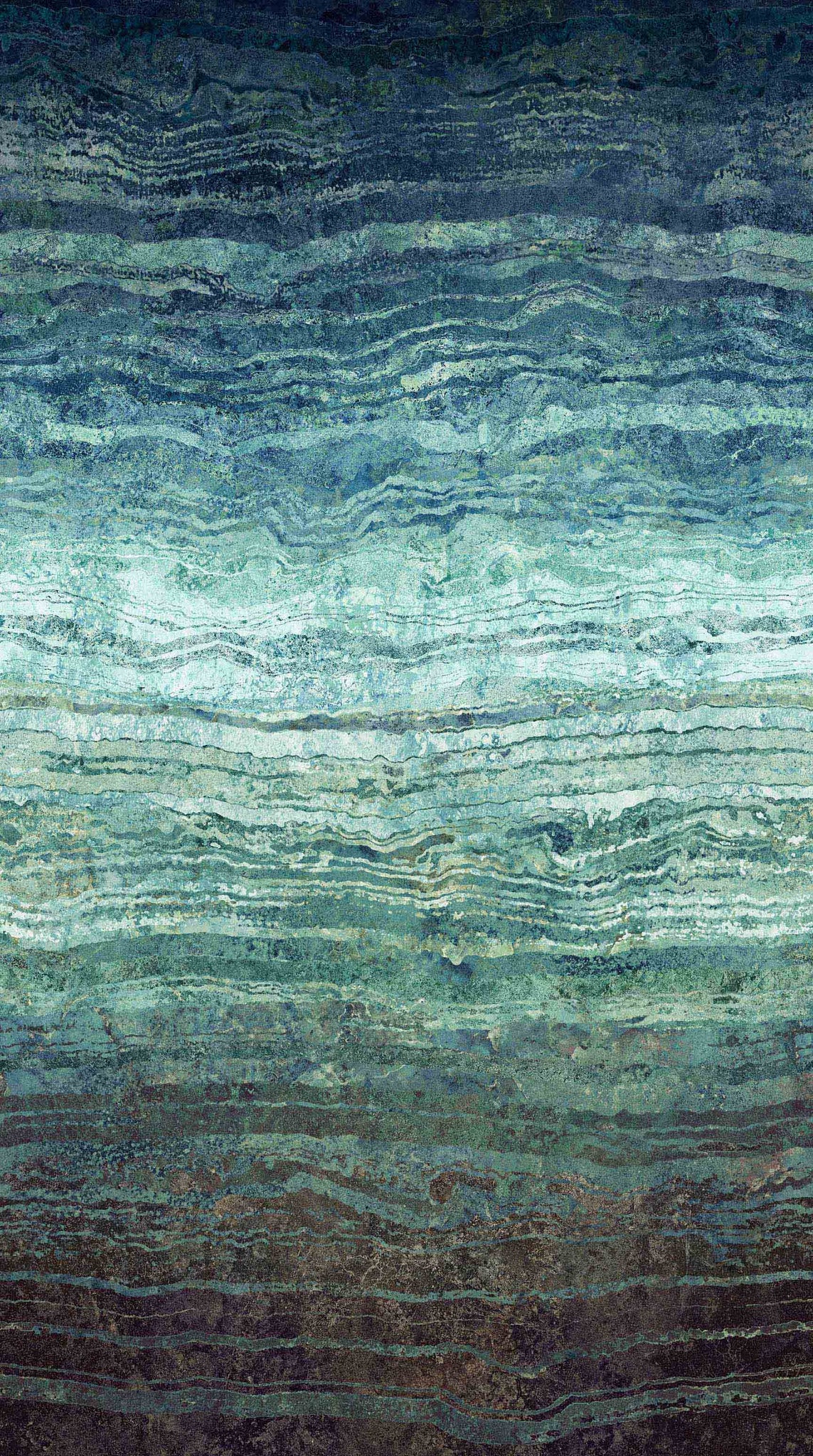 STONEHENGE EAGLE PASS Ombre blue multi - one yards