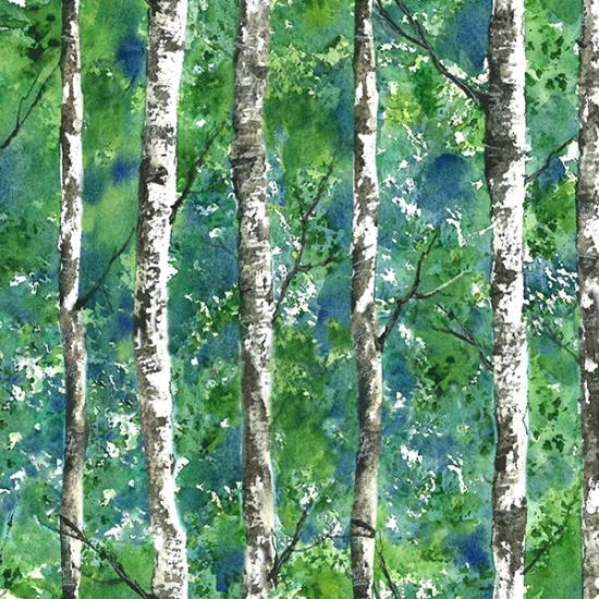 AUTUMN AWAITS U5097 forest - one yards