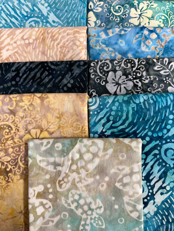 BOARDWALK DREAMS 9 fat quarters