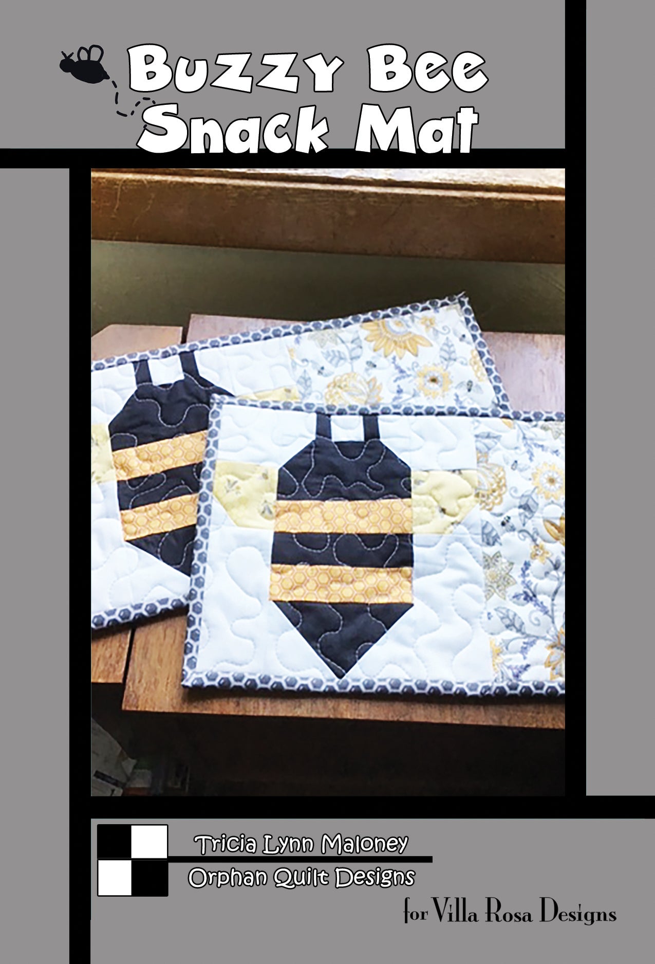 BUZZY BEE SNACK MAT – Villa Rosa Designs