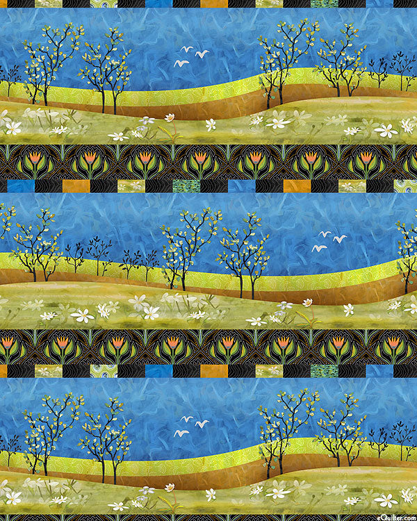 SPRING IN THE NORTHWOODS Forest Stripe