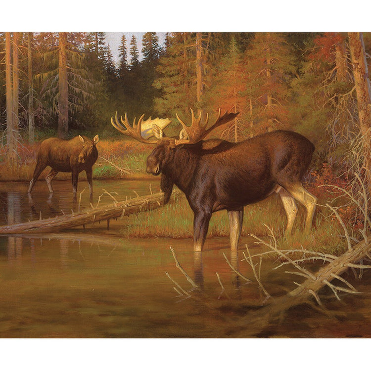 MAJESTIC IN NATURE Intruder Panel 36"x43"