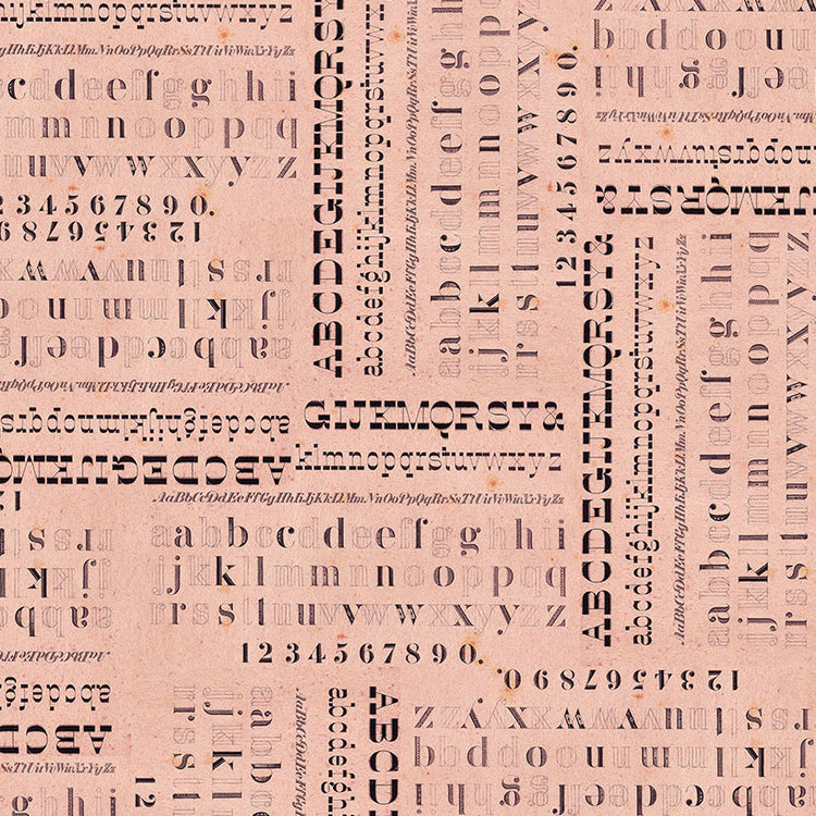 PALETTE PINK Typography