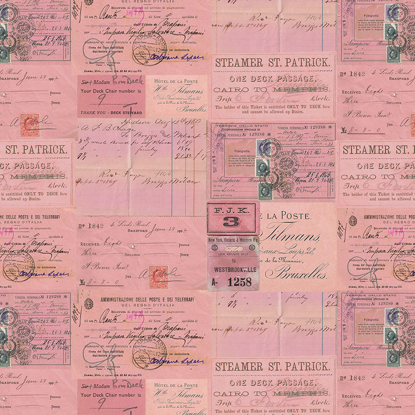 Pink Palette Ephemera