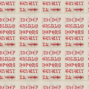 PALETTE RED Typography