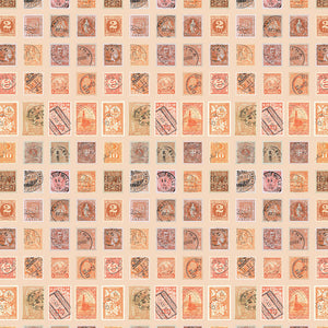 PALETTE ORANGE Stamps