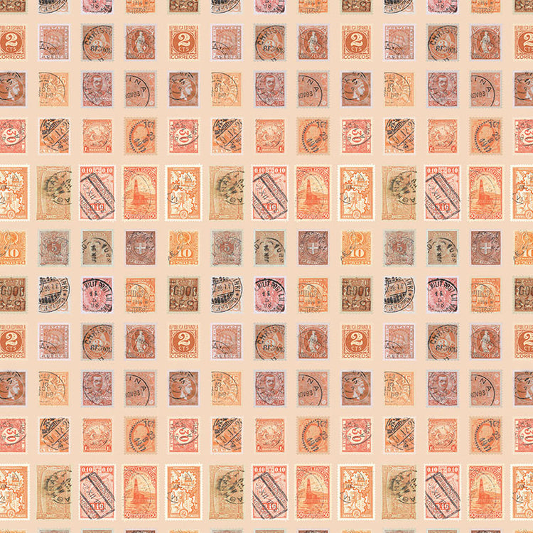 PALETTE ORANGE Stamps