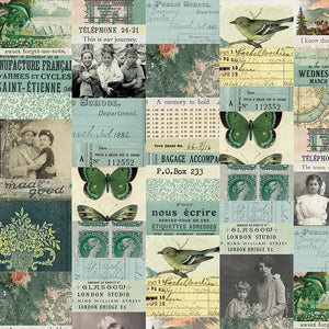 PALETTE TEAL Collage