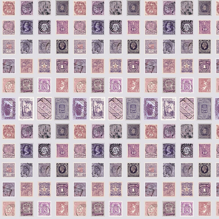 PALETTE PURPLE Stamps