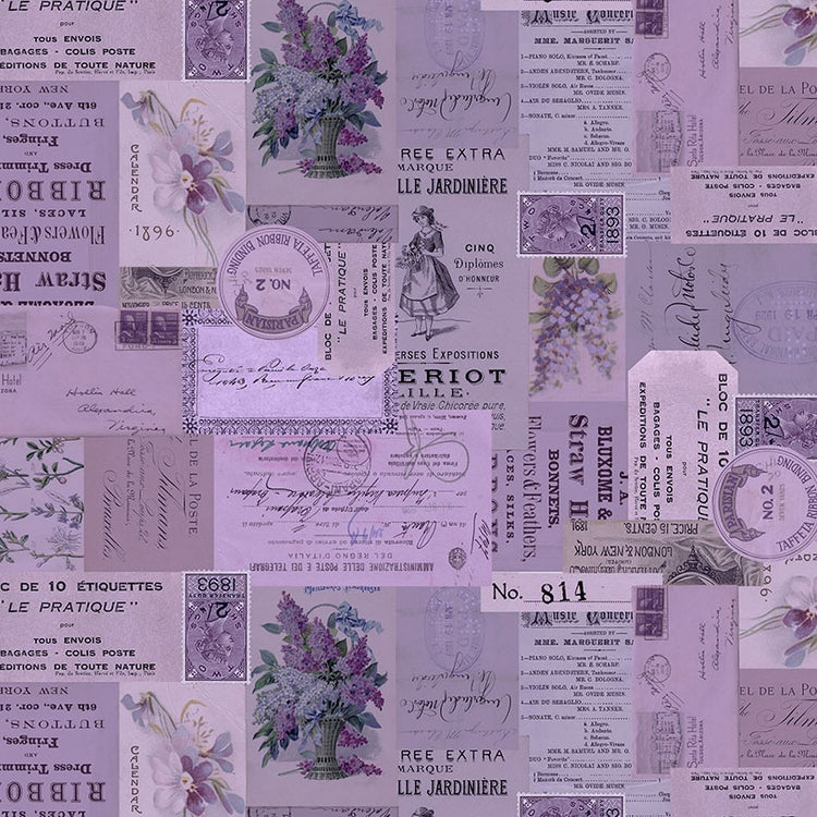 PALETTE PURPLE Ephemera