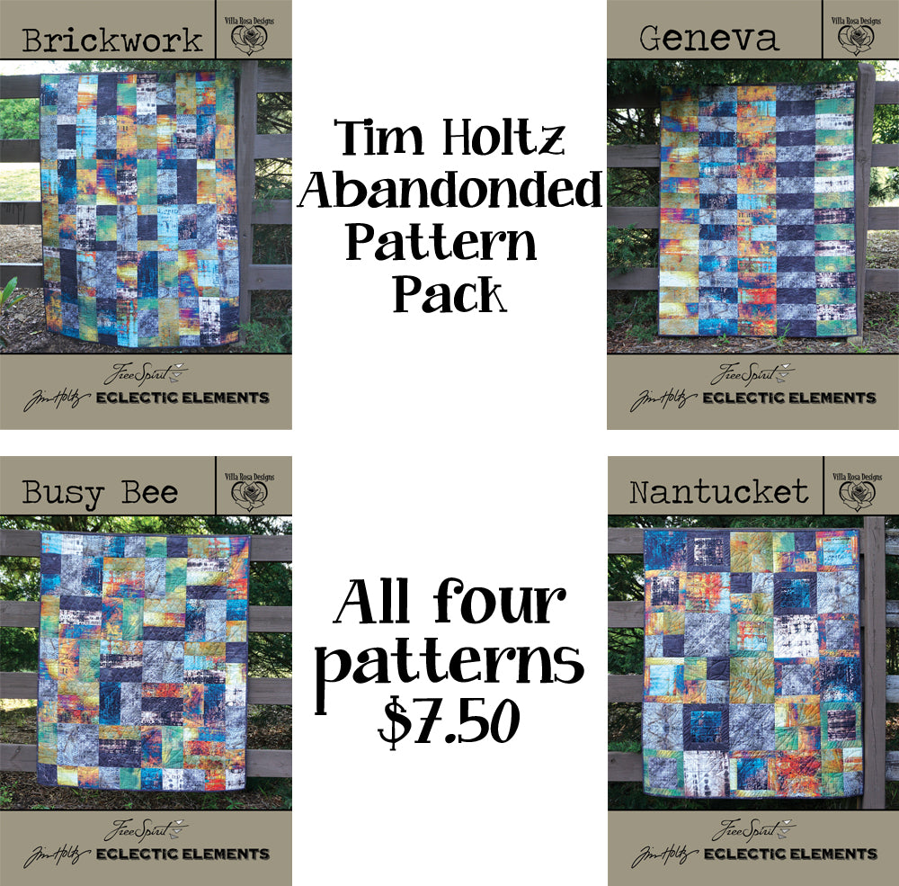 TIM HOLTZ ABANDONED Pattern Pack – Villa Rosa Designs
