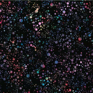 HOFFMAN BALI Scattered Dots iridescent