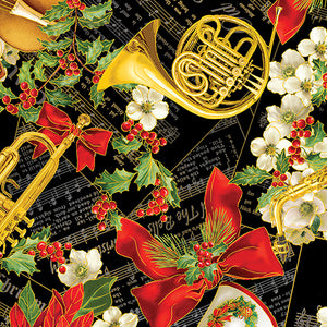 CHRISTMAS MUSICAL Christmas Serenade black