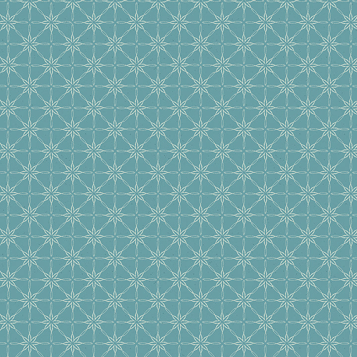 MODERN VINTAGE: TREASURED Daisy Doily teal