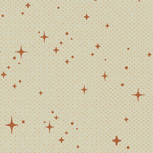 RETRO HALLOWEEN Stars light butter