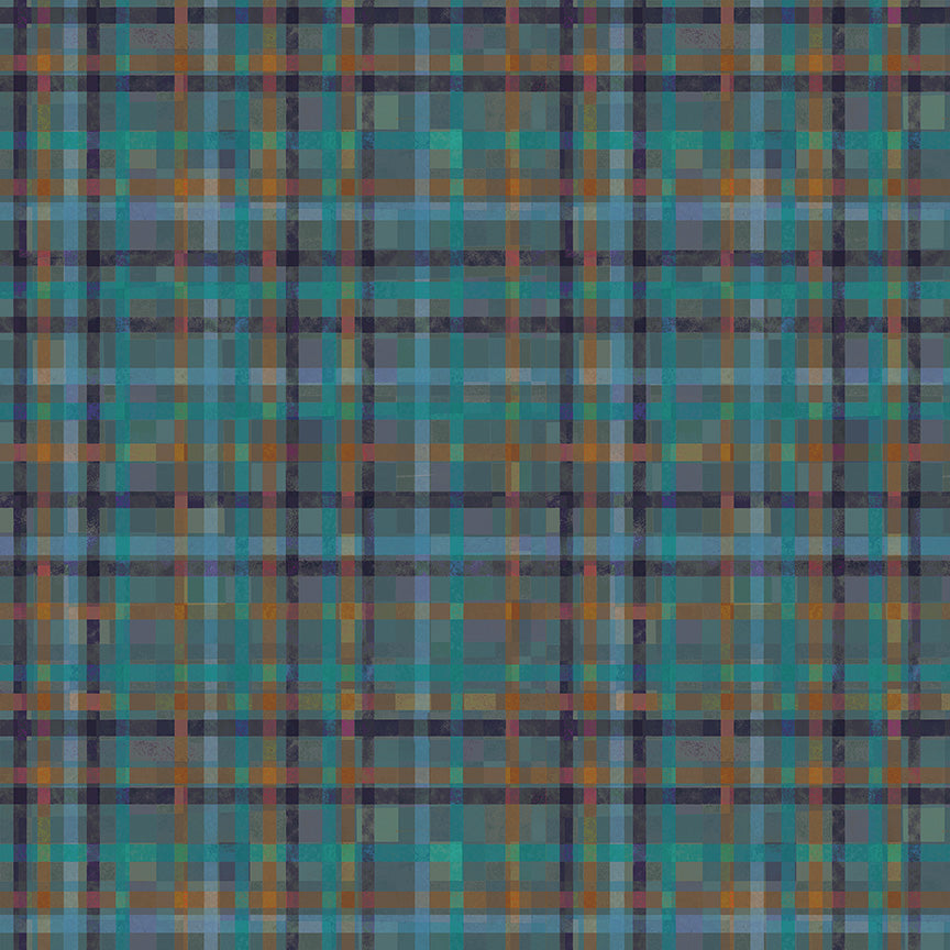 FUR-EVER FRIENDS Playful Plaid slate