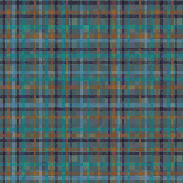 FUR-EVER FRIENDS Playful Plaid slate