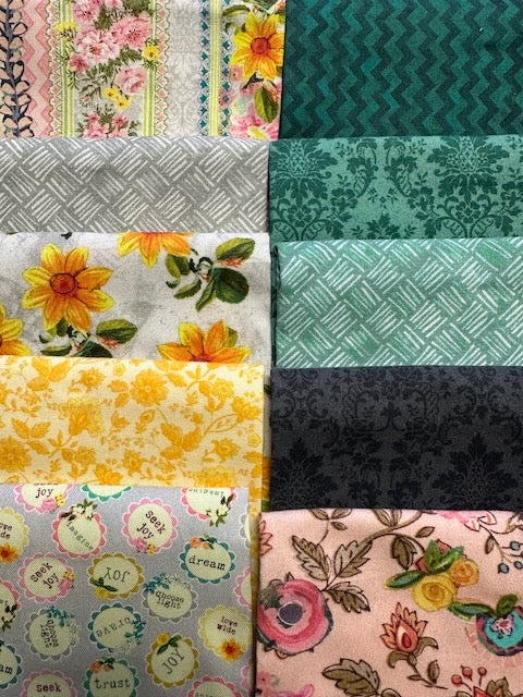 A BEAUTIFUL LIFE 10 fat quarters