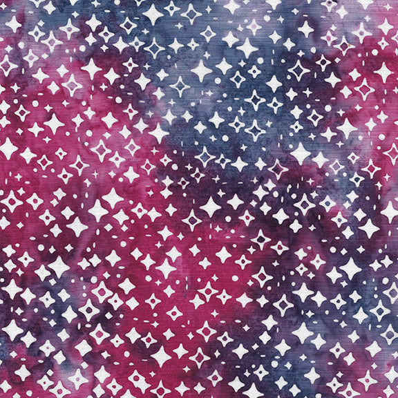 JUBILEE Sparkles multi red blue dusty