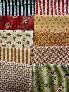 ADAMSTOWN 10 fat quarters